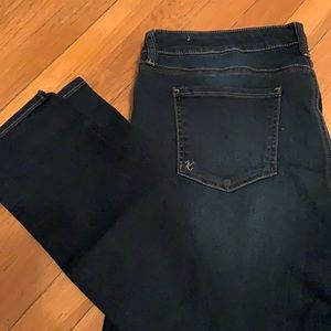 Jut from the cloth Dayna skinny jeans, 16s